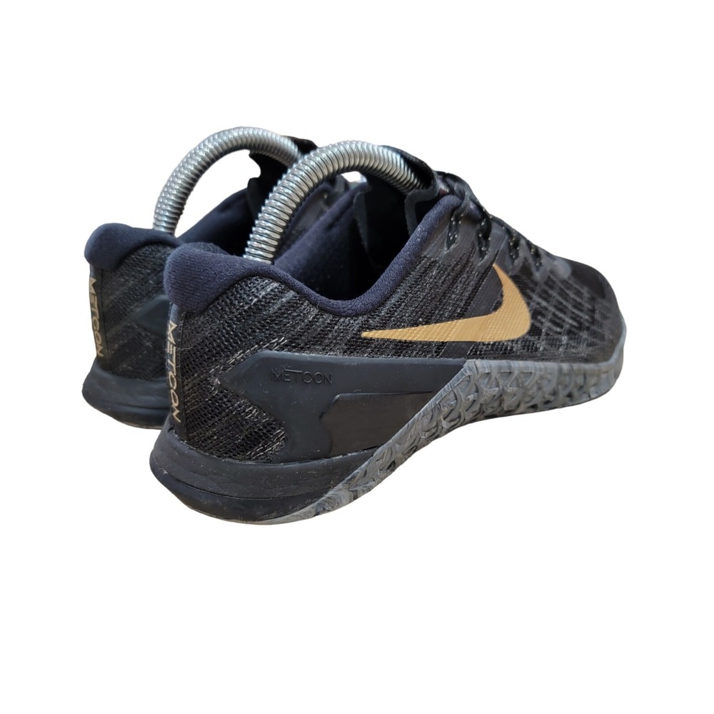 Nike Metcon 3 Amp Women's Sz 8.5 Knit Black Crossfit Athletic Shoes 849808-003 - Picture 4 of 12